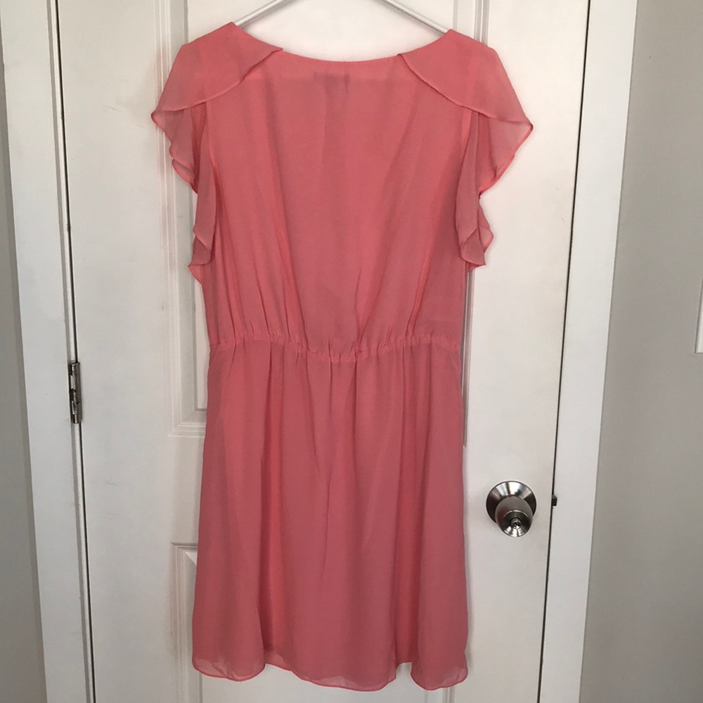 H&M pink flutter dress - Picture 4 of 5